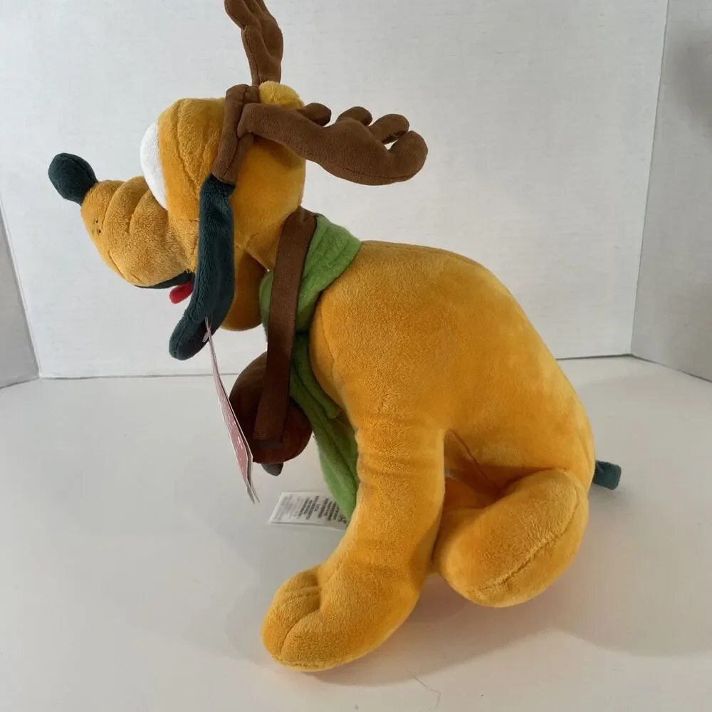 Disney Christmas 2021 Pluto Hot Cocoa Scented Holiday 10 1/2'' H Plush NWT